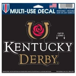 WinCraft Kentucky Derby Icon Merchandise Kentucky Derby Icon Multi-Use Decal