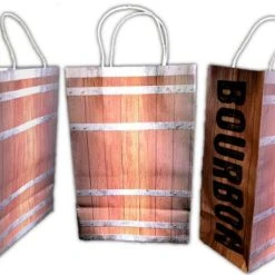 Caufield's Novelties Horse Racing Decor And Accessories Kentucky Bourbon Gift Bags