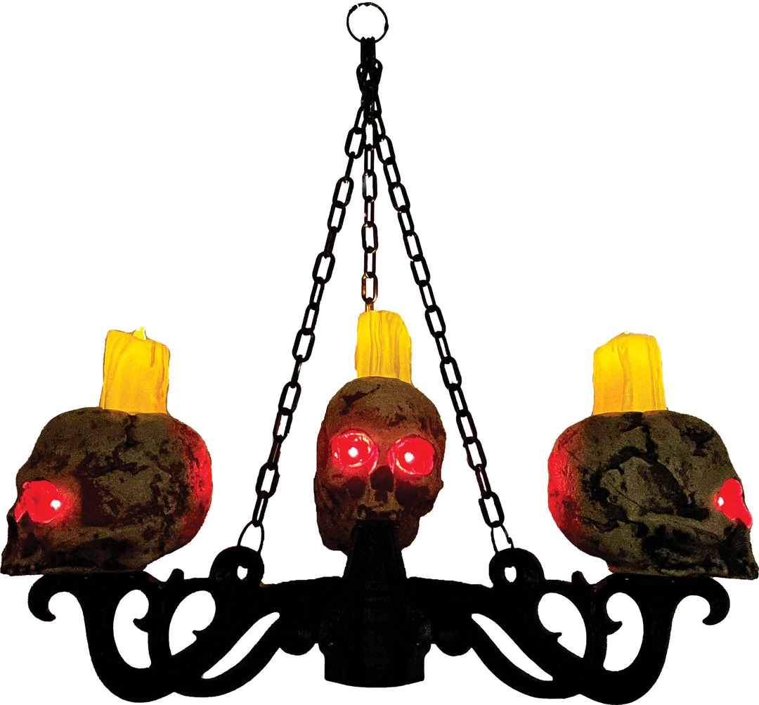 Morris Costumes 3-In-1 Skull Candelabra 3 Morris Costumes 3-In-1 Skull Candelabra