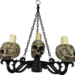 Morris Costumes 3-In-1 Skull Candelabra 7 Morris Costumes 3-In-1 Skull Candelabra