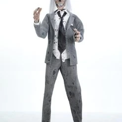 Morris Costumes Electronic And Animated Props Ghoul Greeter Animated Prop