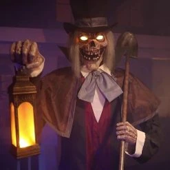 Morris Costumes Animated Graveyard Host Prop