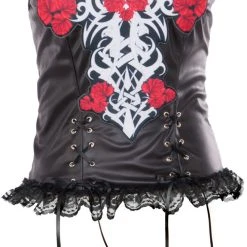 Rubie's Rose And Bone Bustier Day Of The Dead
