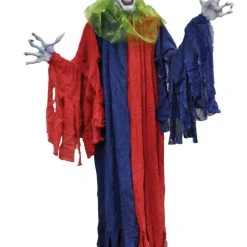 Morris Costumes Evil Clown 60" Hanging Prop Haunting Props