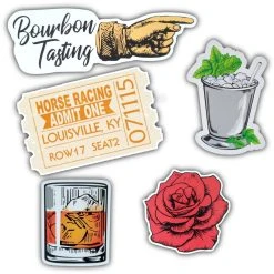 Caufield's Novelty Vintage Derby - Small Cutouts 6 Per Package