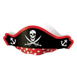 U. S. Toy Party Supplies Cardboard Pirate Hat (12 Pcs)