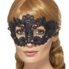 Forum Novelties Half Mask - Black Lace