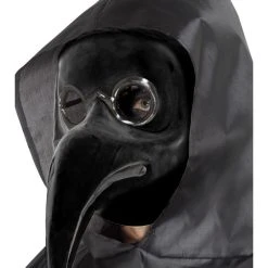 Smiffy's Plague Doctor Mask - Black Half Masks