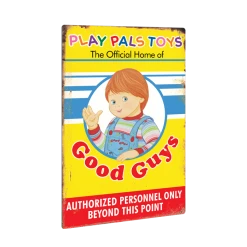 Trick Or Treat Studios Child's Play 2 - Play Pals Metal Sign