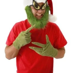 Elope Dr. Seuss' The Grinch - Plush Hat With Beard