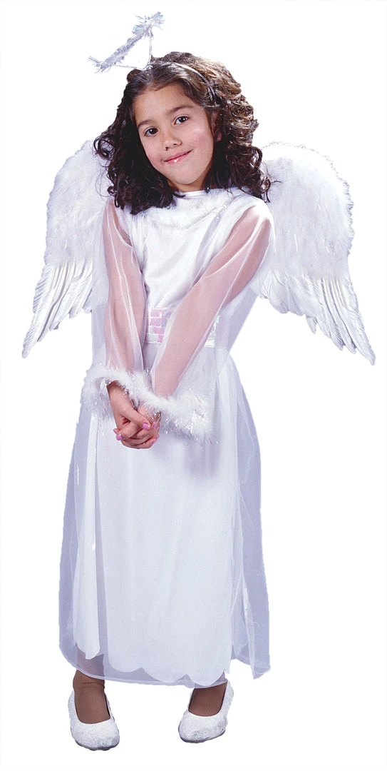 Fun World White Feather Angel Wings Biblical Accessories 1 Fun World White Feather Angel Wings Biblical Accessories