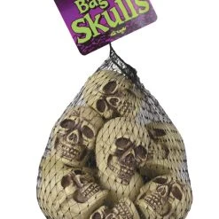 Fun World Cemetery Bag Of Skulls - 12pcs.
