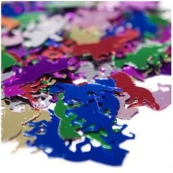 36 Multi-Colored Horse Confetti