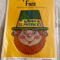 Vintage Beistle Leprechaun Face Decoration