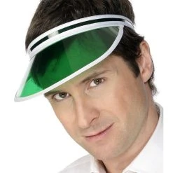 Smiffy's Green Poker Visor