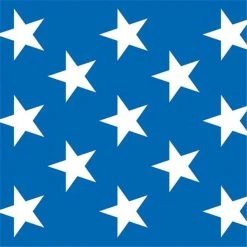 Bristle Decor Patriotic Stars Backdrop