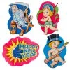 Beistle Party Supplies True Vintage - New Year Cutouts