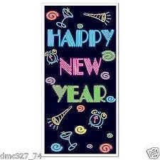 Caufield's Novelties Happy New Year Door Cover