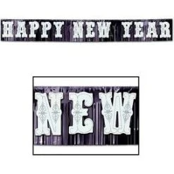 Beistle Happy New Year Banner 15’