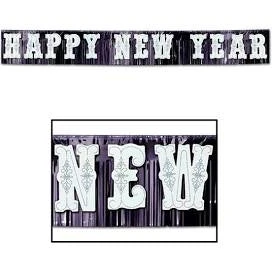 Beistle Happy New Year Banner 15’ 1 Beistle Happy New Year Banner 15’