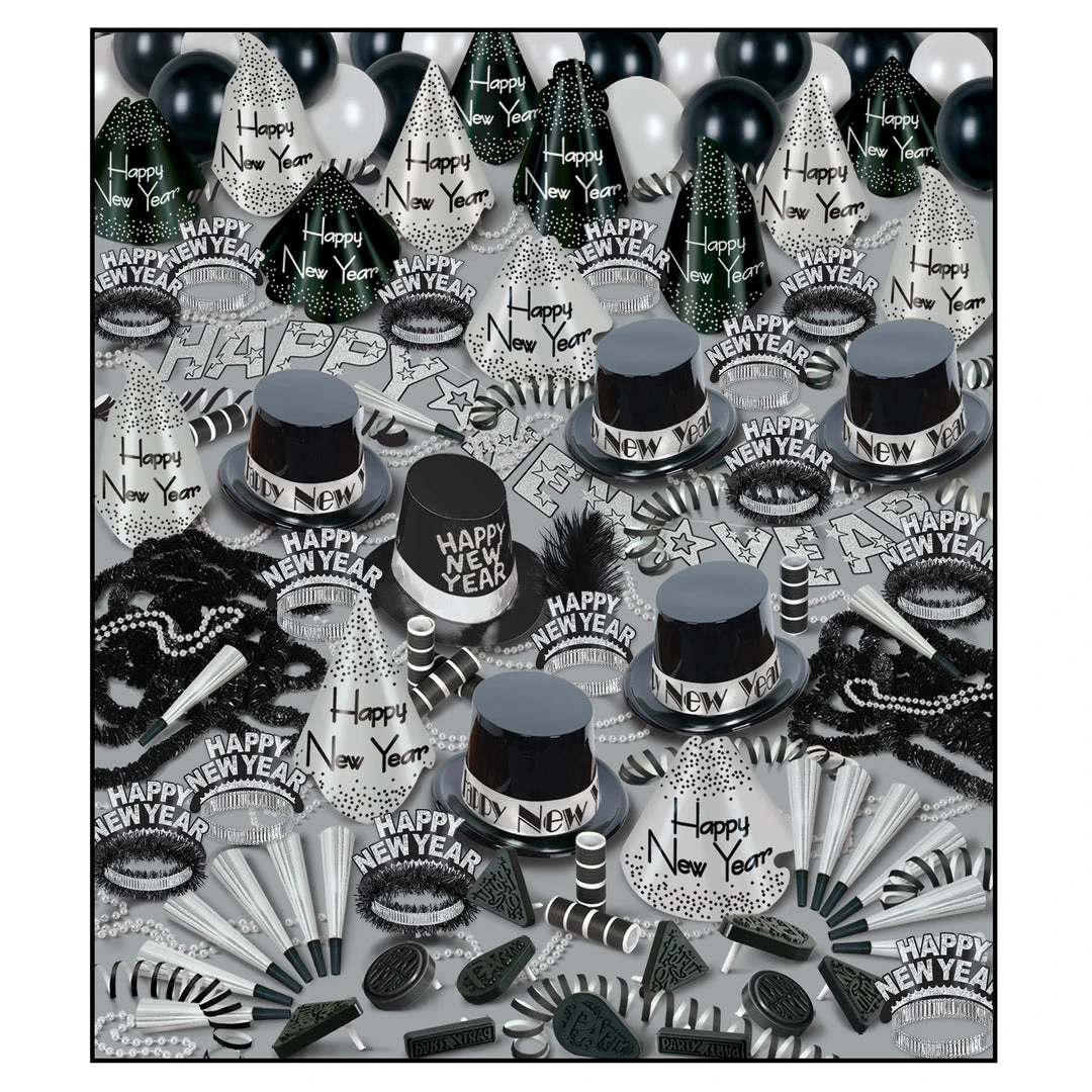 Beistle Party Assortments Silver Bonanza Assortment For 100 1 Beistle Party Assortments Silver Bonanza Assortment For 100