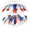 Beistle 4th Of July Star Centerpiece Cascade Decor