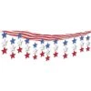 Bristle Stars And Stripes Ceiling Decor