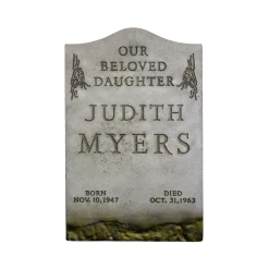 Trick Or Treat Studios HALLOWEEN (1978) - Judith Myers Tombstone Prop Cemetery