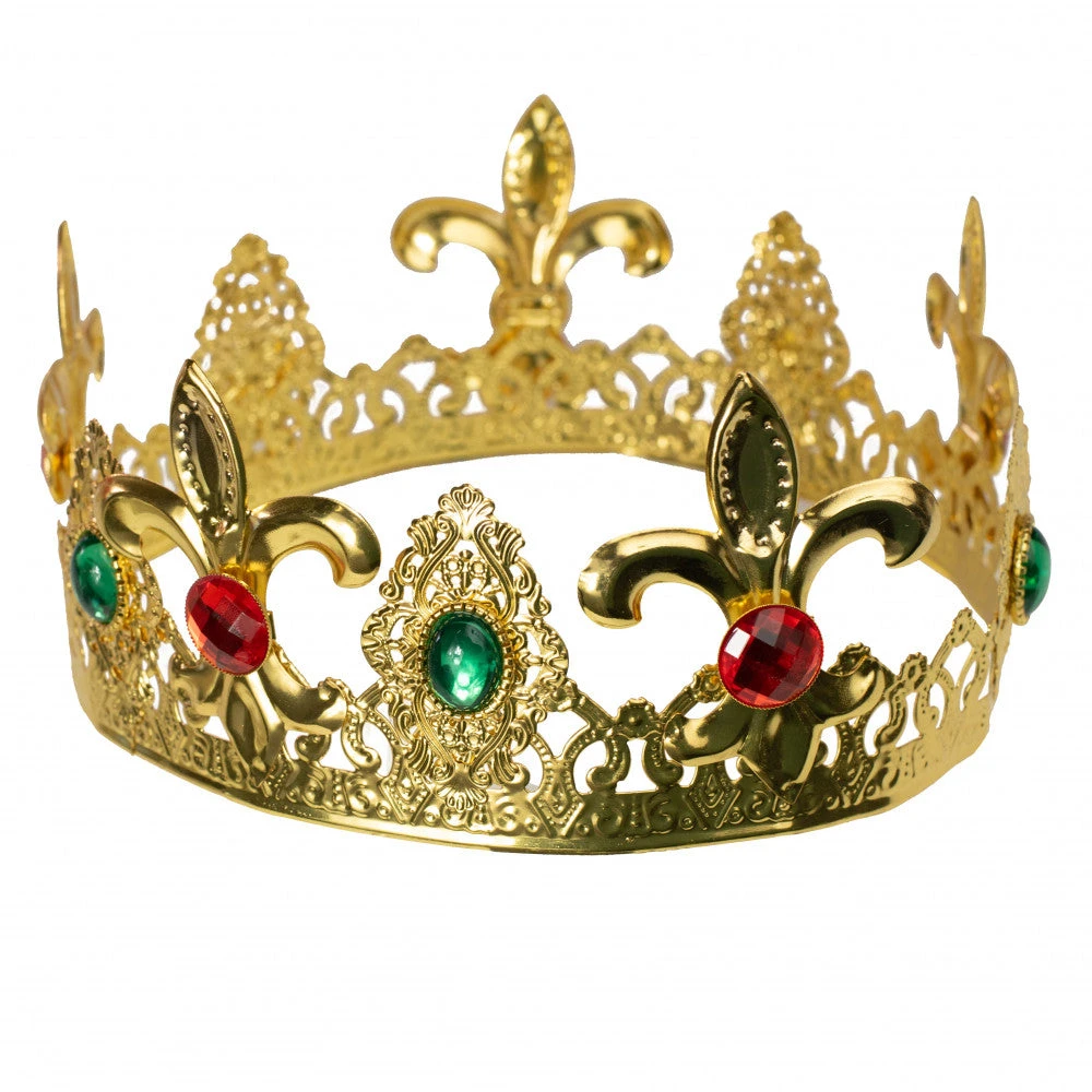 JHats Hats And Crowns Gold Metal King's Crown 1 JHats Hats And Crowns Gold Metal King's Crown