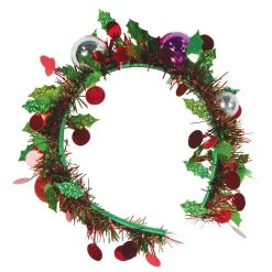 Beistle Christmas Accessories Christmas Tinsel Garland Headband