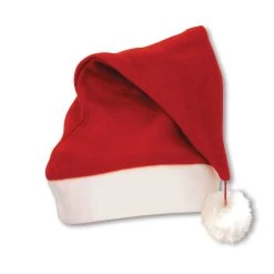 Beistle Red Felt Santa Hat