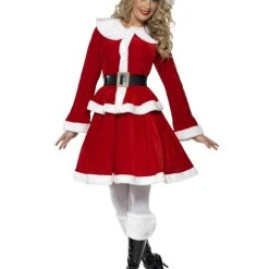 Smiffy's Miss Santa Costume Mrs. Claus Costumes
