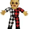 Morris Costumes Indoor Decor Hellequin Harlequin Clown Haunted Doll W/Sound