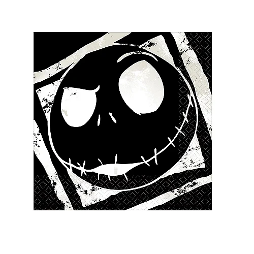 Amscan The Nightmare Before Christmas Cocktail Napkins 16/pkg 1 Amscan The Nightmare Before Christmas Cocktail Napkins 16/pkg