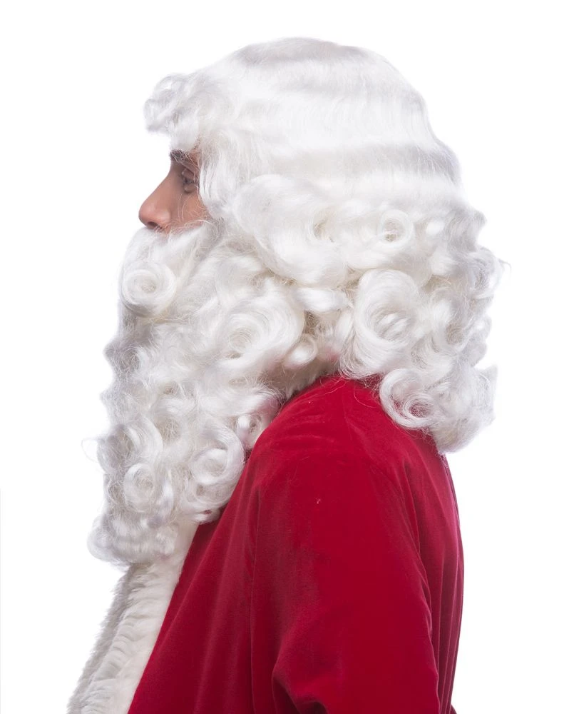 West Bay Professional Quality Teviron Santa Claus Wig And Beard Set Christmas Accessories 2 West Bay Professional Quality Teviron Santa Claus Wig And Beard Set Christmas Accessories