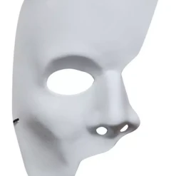 Morris Costumes Phantom Half Mask Half Spector Venetian Masks