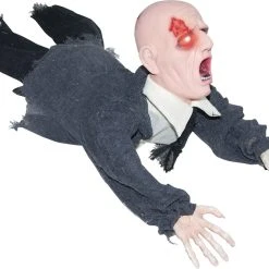 Morris Costumes Crawling Zombie Animated Prop