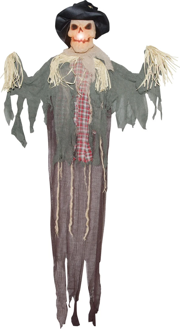 Morris Costumes Scarecrow 6' Hanging Prop Haunting Props 1 Morris Costumes Scarecrow 6' Hanging Prop Haunting Props