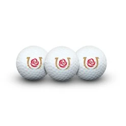 WinCraft Kentucky Derby Icon - 3/Pkg Golf Balls Kentucky Derby Icon Merchandise