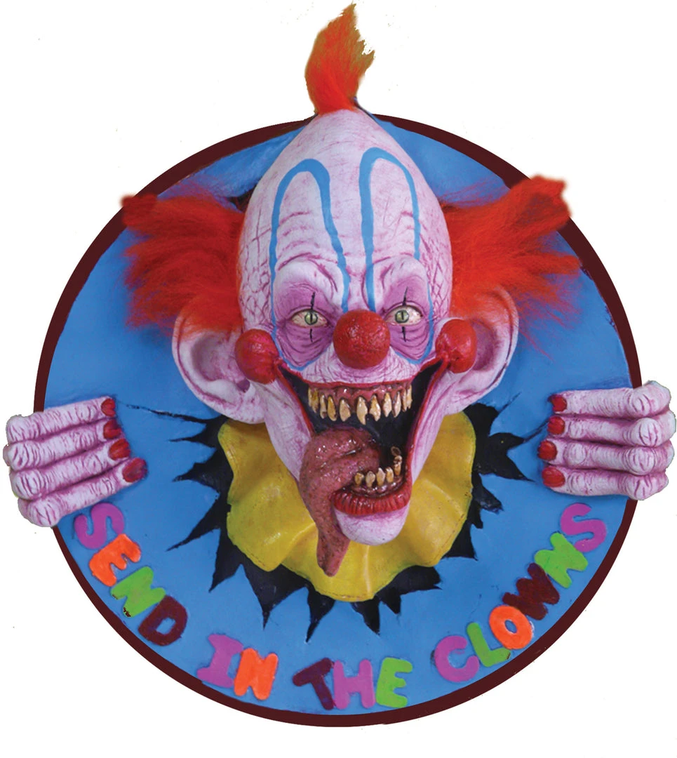 Morris Costumes Indoor Decor Send In The Clowns Wall Plaque 1 Morris Costumes Indoor Decor Send In The Clowns Wall Plaque