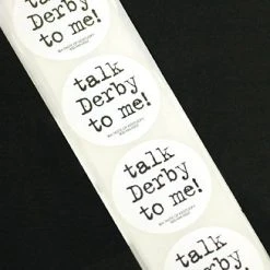 Taste Of Kentucky Talk Derby To Me! Stickers 25/pk Equestrian Gifts