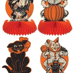 Halloween Tissue Centerpieces - Vintage Beistle Beistle Vintage Halloween